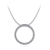 P1053-PGR22926-1  -NO BALE-14K W/G .56CT TW RD CIRCLE DIA PEND-GH/SI2**