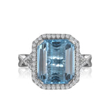 RGR24358: 14KT WG .12CT SEMI GH/SI2 MNT