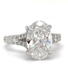 Diamond Engagement Rings Complete with Lab Grown Center Diamond