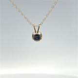 Gold Colored Stone Necklace