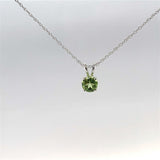 Gold Colored Stone Necklace
