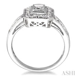 1/20 Ctw Round Cut Diamond Ring in 10K White Gold
