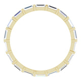 14K Yellow 5/8 CTW Natural Diamond Eternity Band Size 7