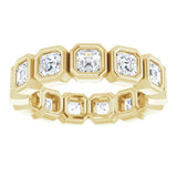 14K Yellow 2 CTW Natural Diamond Eternity Band Size 5