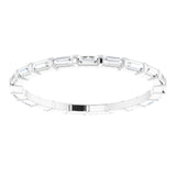 Platinum 3/8 CTW Natural Diamond Eternity Band Size 6