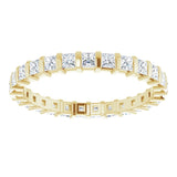 14K Yellow 7/8 CTW Natural Diamond Eternity Band Size 6