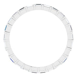 Platinum 1/3 CTW Natural Diamond Eternity Band Size 6