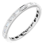 Platinum 1/3 CTW Diamond Eternity Band