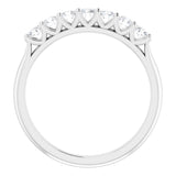 Platinum 3/8 CTW Natural Diamond Anniversary Band
