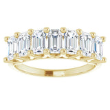 14K Yellow 2 1/2 CTW Natural Diamond Anniversary Band