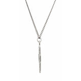 Sterling Silver 25x24 mm Four-Way Cross Medal 24" Necklace