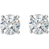 14K Yellow Gold 1/4 CTW Natural Diamond Cocktail-Style Earrings