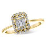 14KT Gold Ladies Diamond Fashion Ring