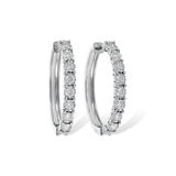14KT Gold Diamond Earrings