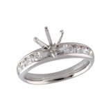 14KT Gold Diamond Semi-Mount Engagement Ring