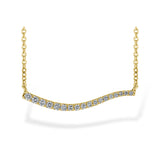14KT Gold Diamond Necklace