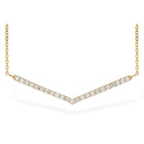 14KT Gold Diamond Necklace