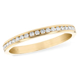 14KT Gold Ladies Diamond Wedding Ring