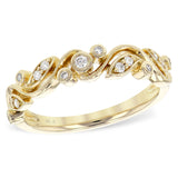 14KT Gold Ladies Diamond Wedding Ring