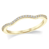 14KT Gold Ladies Diamond Wedding Ring