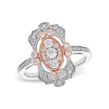 14KT Gold Ladies Diamond Fashion Ring