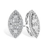 14KT Gold Diamond Earrings