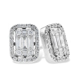 14KT Gold Diamond Earrings