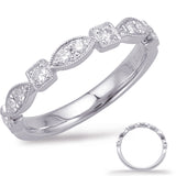 White Gold Matching Band