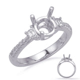 White Gold Engagement Ring
