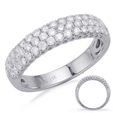 White Gold Diamond Fashion Ring