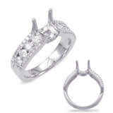 White Gold Engagement Ring