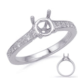 White Gold Engagement Ring