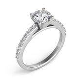 White Gold Engagement Ring