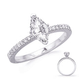 White Gold Engagement Ring