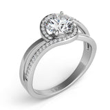 White Gold Engagement Ring
