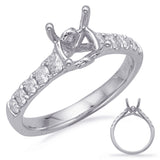 White Gold Engagement Ring