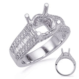 White Gold Engagement Ring
