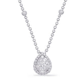 White Gold Diamond Necklace