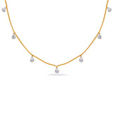 White & Yellow Gold Diamonds By The Yard