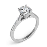 White Gold Engagement Ring