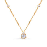 Yellow Gold Diamond Necklace