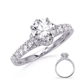 White Gold Engagement Ring
