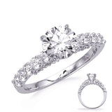 White Gold Engagement Ring