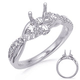 White Gold Engagement Ring