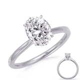 White Gold Engagement Ring