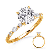 Yellow Gold Engagment Ring