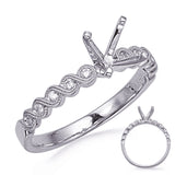 White Gold Engagement Ring