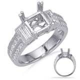 White Gold Engagement Ring