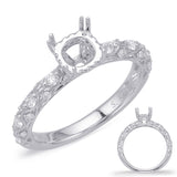 White Gold Engagement Ring