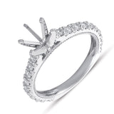 White Gold Engagement Ring